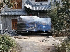 禹州神垕景區設備進(jìn)場(chǎng)